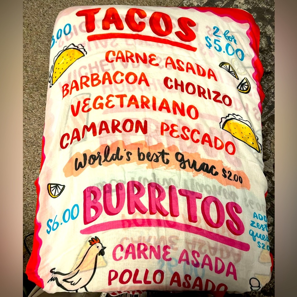 RARE! Kate Spade Taco Truck Scarf!